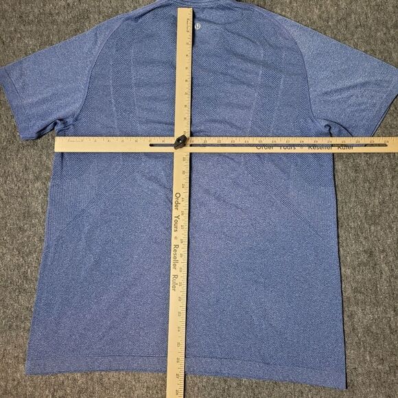 Lululemon Metal Vent Tech Mens Size S Performance Polo Gray - Picture 6 of 8